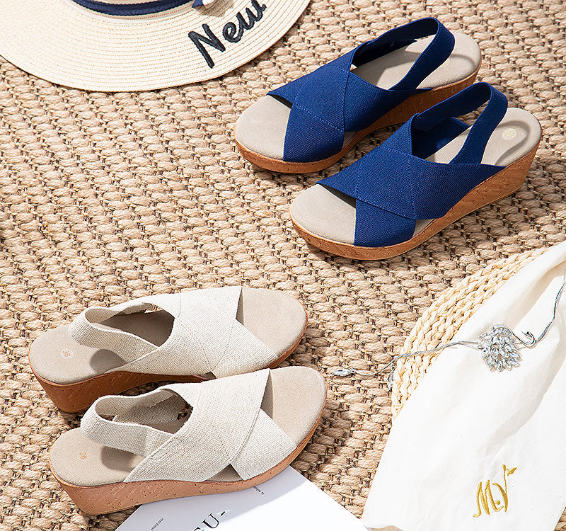 vacation ready travel sandals