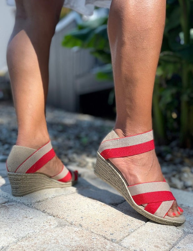 sporty wedges
